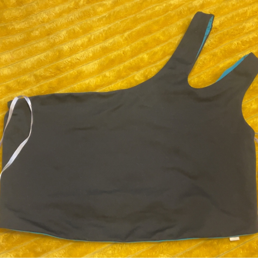 YITTY Black and Light Blue Sleeveless Top